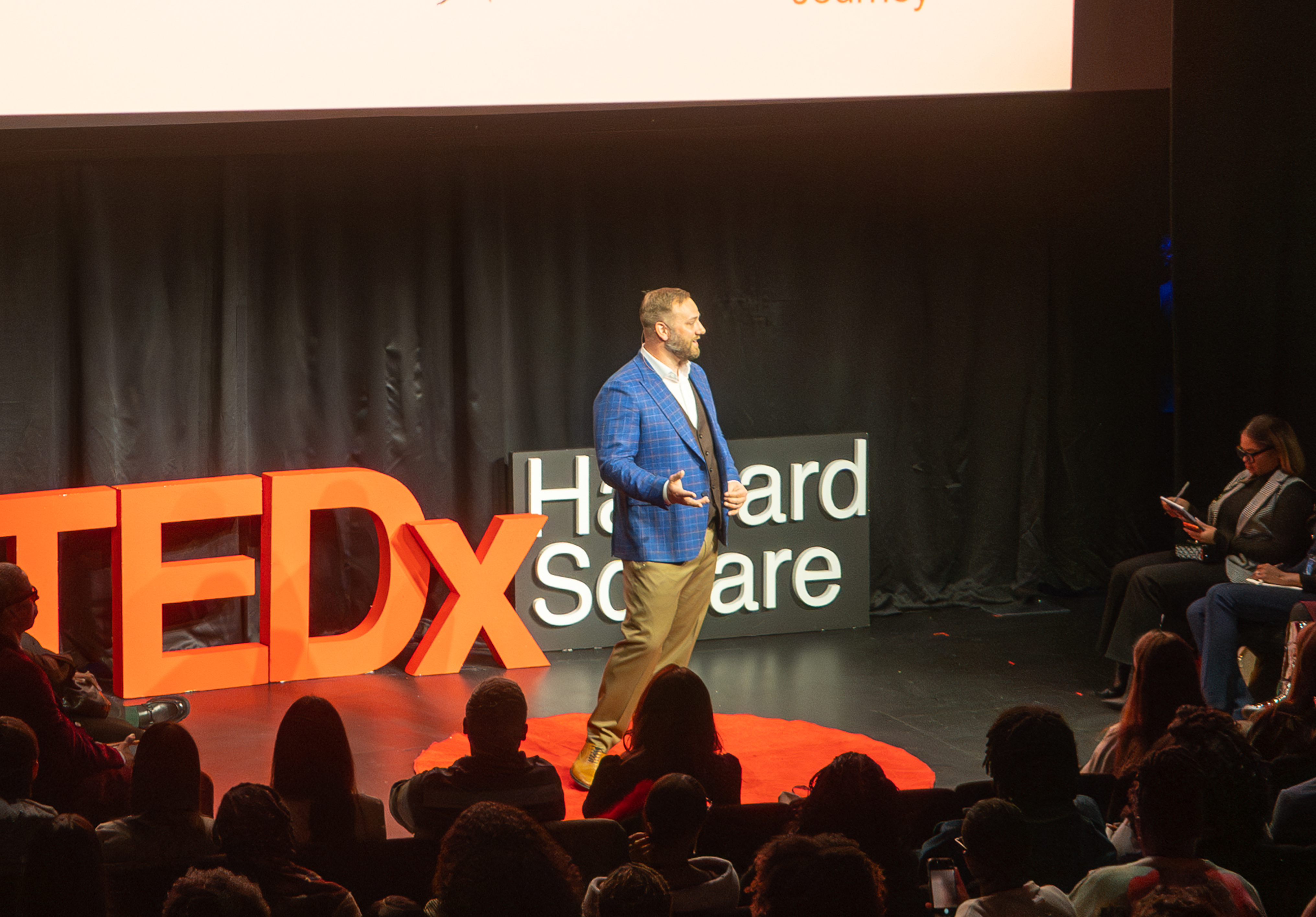 Phil Neil speaking at TEDx Harvard Square